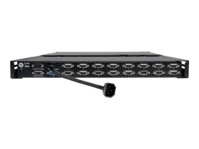 Eaton Tripp Lite series 16-Port Rack Console VGA KVM Switch w/ 19"...
