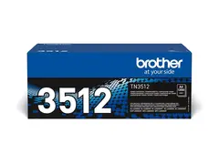 Brother TN3512 - Svart - original - tonerpatron for Brother DCP-L6600, HL-L6250, L6300, L6400, L6450, MFC-L6800, L6900, L6950, L6970