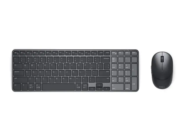 Dell Pro 7 KM746 - Tastatur- og mussett - oppladbar, kompakt - trå...