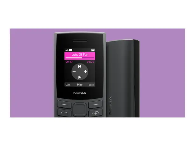 Nokia 105 4G 2nd Edition - Koksgrå 48 MB
