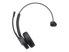 Yealink BH70 Mono - Hodesett - on-ear - Bluetooth trådløs - USB-C via Bluetooth-adapter - svart - Certified for Microsoft Teams