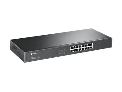TP-Link TL-SG1016 - Switch - 16 x 10/100/1000 - rackmonterbar