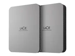 LaCie Mobile Drive STLR4000400 - Apple Exclusive harddisk - kryptert - 4 TB - ekstern (b&#230;rbar) - USB 3.2 Gen 1 (USB-C kontakt) - Self-Encrypting Drive (SED) - romgr&#229; - med 3-&#229;rs Seagate Rescue Data Recovery