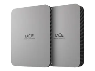 LaCie Mobile Drive STLR4000400 Apple Exclusive - harddisk - kryptert - 4 TB - ekstern (b&#230;rbar) - USB 3.2 Gen 1 (USB-C kontakt) - Self-Encrypting Drive (SED) - romgr&#229; - med 3-&#229;rs Seagate Rescue Data Recovery
