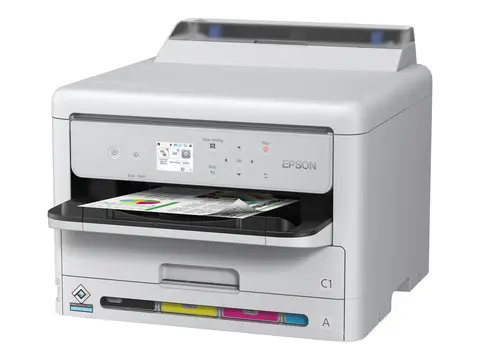Epson WorkForce Pro WF-C5390DW Skriver - farge - Dupleks - ink-jet - A4/Legal - 4800 x 1200 dpi - opp til 25 spm (mono) / inntil 25 spm (farge) - kapasitet: 330 ark - USB, Wi-Fi, Gigabit LAN