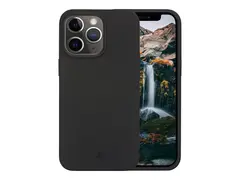 dbramante1928 Nuuk - Baksidedeksel for mobiltelefon løsvekt - plastikk - svart - for Apple iPhone 12, 12 Pro