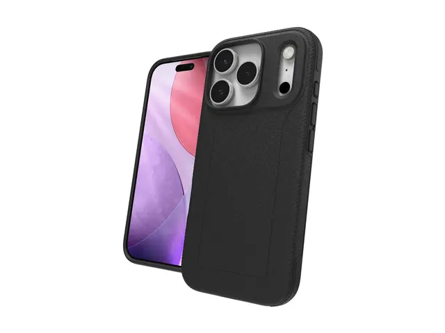 ZAGG Luxe - Baksidedeksel for mobiltelefon MagSafe-samsvar svart A...