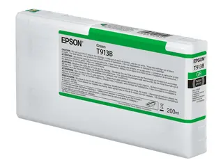 Epson T913B - 200 ml - grønn - original blekkpatron - for SureColor SC-P5000, SC-P5000 STD Spectro, SC-P5000 Violet, SC-P5000 Violet Spectro