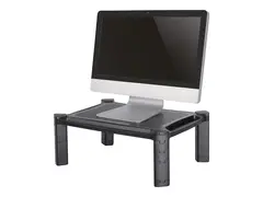 Neomounts NSMONITOR20 - Stativ for skjerm / notebook - svart - skjermstørrelse: 10"-32" - skrivebord