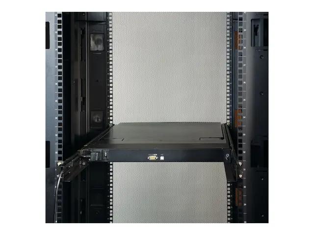 APC - Rackmonteringssett for KVM-konsoll - svart - 1U - TAA-samsva...