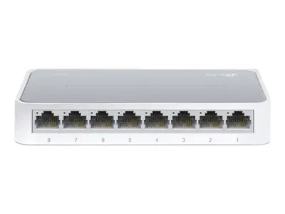 TP-Link TL-SF1008D 8-Port 10/100Mbps Desktop Switch - Switch - 8 x...