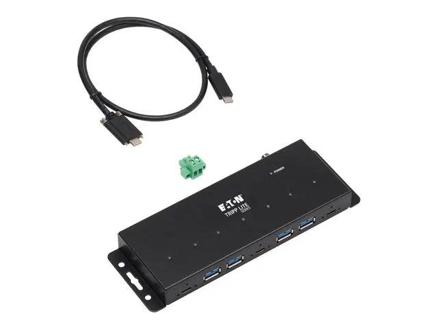 Eaton Tripp Lite series 7-Port Industrial-Grade USB 3.1 Gen 2 Hub ...