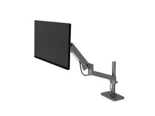 Ergotron LX Pro - Monteringssett (leddarm) modulær - for LCD-skjerm - med høy stang - mørk grå - skjermstørrelse: inntil 34" - skrivebordsmonterbar