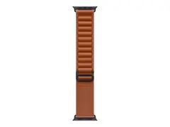 Apple - Sl&#248;yfe for smart armb&#229;ndsur - 49 mm, svart titanfinish Stor st&#248;rrelse - terrakotta - for Watch Herm&#232;s Series 9, SE 3, Series 10, Series 11, Series 8, Series 9, Ultra 2, Ultra 3