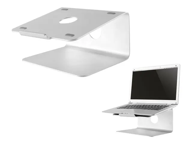 Neomounts NSLS050 - Stativ for notebook børstet aluminium sølv skj...
