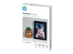 HP Advanced Glossy Photo Paper - Blank - 100 x 150 mm 250 g/m&#178; - 100 ark fotopapir - for ENVY 50XX, 76XX; ENVY Inspire 7920; Officejet 52XX, 80XX; Photosmart B110, Wireless B110