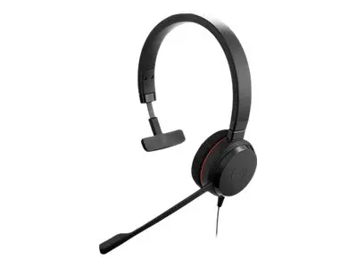 Jabra Evolve 20 MS mono - Hodesett on-ear kablet USB-C, USB-A lydi...
