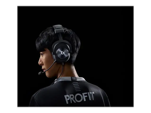 Logitech G Pro X - Hodesett - full størrelse - kablet - 3,5 mm jak...