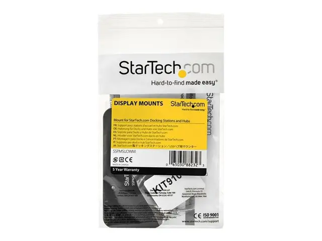 Startech Docking Station Mount - Wall Mount / Under-Desk Mounting ...