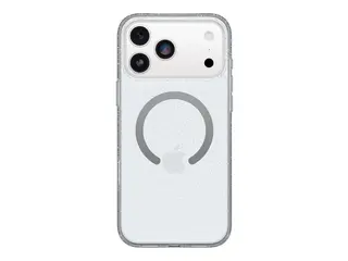 OtterBox Symmetry Series Clear - Baksidedeksel for mobiltelefon MagSafe-samsvar - polykarbonat, termoplastisk elastomer (TPE) - stjernestøv 4.0 (klar) - for Apple iPhone 17 Pro Max