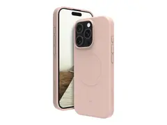 dbramante1928 Greenland Pro - Baksidedeksel for mobiltelefon Qi - MagSafe-samsvar - plastikk - rosa sand - for Apple iPhone 16 Pro