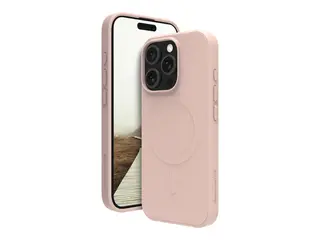 dbramante1928 Greenland Pro - Baksidedeksel for mobiltelefon Qi - MagSafe-samsvar - plastikk - rosa sand - for Apple iPhone 16 Pro