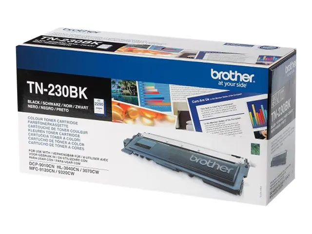Brother TN230BK - Svart - original - tonerpatron - for Brother DCP...