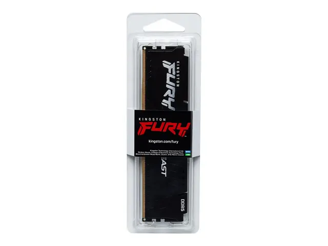 Kingston FURY Beast - DDR5 sett 64 GB: 2 x 32 GB DIMM 288-pin 2800...