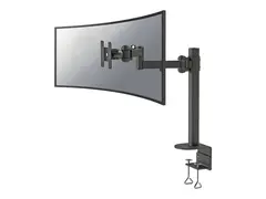 Neomounts FPMA-D960PLUS - Monteringssett full bevegelse - for LCD-skjerm - stål - svart - skjermstørrelse: 10"-49" - klemmemonterbar, skrivebordsmonterbar