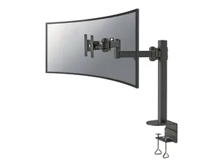 Neomounts FPMA-D960PLUS - Monteringssett full bevegelse - for LCD-skjerm - stål - svart - skjermstørrelse: 10"-49" - klemmemonterbar, skrivebordsmonterbar