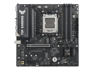 ASUS TUF GAMING A620AM-PLUS - Hovedkort micro ATX - Socket AM5 - AMD A620A Chipset - USB 3.2 Gen 1, USB-C 3.2 Gen 1, USB 3.2 Gen 2 - 2.5 Gigabit LAN - innbygd grafikk (CPU kreves) - HD-lyd (8-kanalers)
