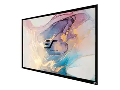 Elite SableFrame ER120WH1 - Projeksjonsskjerm veggmonterbar - 120&quot; (305 cm) - 16:9 - CineWhite - fl&#248;yelssvart