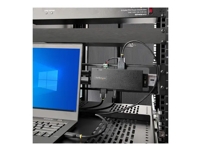 Startech 7-Port Industrial USB Hub 10Gbps Hub, Metal, Mountable, T...