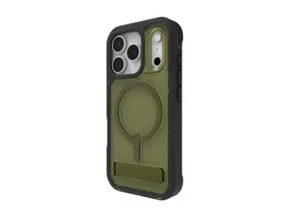 ZAGG Rainier Snap - Baksidedeksel for mobiltelefon robust - med stativ - MagSafe-samsvar - sjøtang - for Apple iPhone 17 Pro