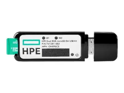 HPE 32GB microSD RAID 1 USB Boot Drive - Flash (oppstart) 32 GB fo...