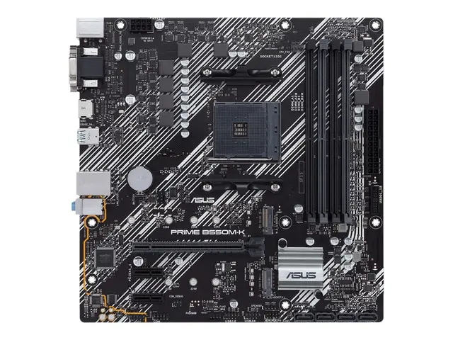 ASUS PRIME B550M-K - Hovedkort micro ATX Socket AM4 AMD B550 Chips...