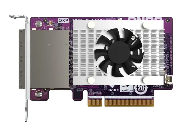 QNAP QXP-1600eS-A1164 - Diskkontroller 16 Kanal SATA 6Gb/s RAID JB...