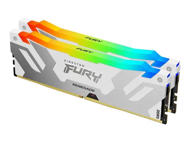 Kingston FURY Renegade RGB - DDR5 sett 64 GB: 2 x 32 GB DIMM 288-p...