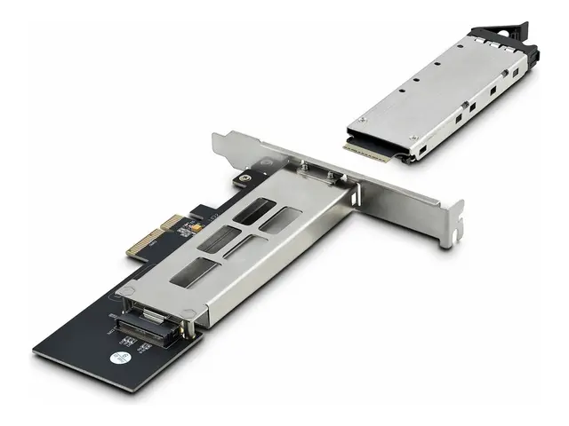 StarTech.com M.2 NVMe SSD to PCIe x4 Mobile Rack/Backplane with Re...
