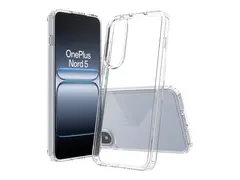 Screenor Bumper - Baksidedeksel for mobiltelefon termoplast-polyuretan (TPU), akryl - gjennomsiktig - for OnePlus Nord 5