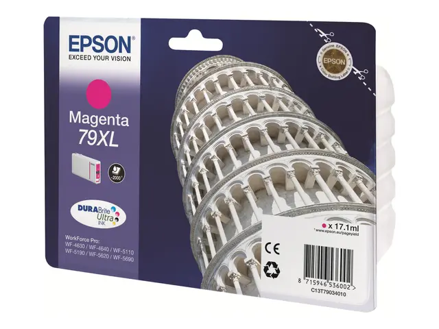 Epson 79XL - 17.1 ml - XL - magenta - original - blekkpatron - for...