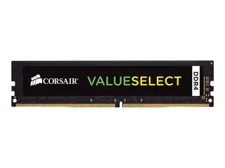 CORSAIR Value Select - DDR4 - modul - 16 GB DIMM 288-pin - 2666 MHz / PC4-21300 - ikke-bufret