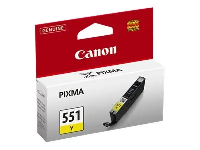 Canon CLI-551Y - 7 ml - gul - original - blekkbeholder - for PIXMA...