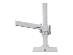 Ergotron LX One-Stop Rotational Control Kit Monteringskomponent (tang, spindel, krage, stoppstang) - anodisert sølv - stangmontering