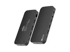 Elivi ORION - dokkingstasjon - USB-C / USB-A 10-spors - 2 x DP - 1GbE, USB 2.0