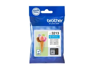 Brother LC3213C - Høy ytelse - cyan - original blekkpatron - for Brother DCP-J772DW, DCP-J774DW, MFC-J890DN, MFC-J890DW, MFC-J890DWN