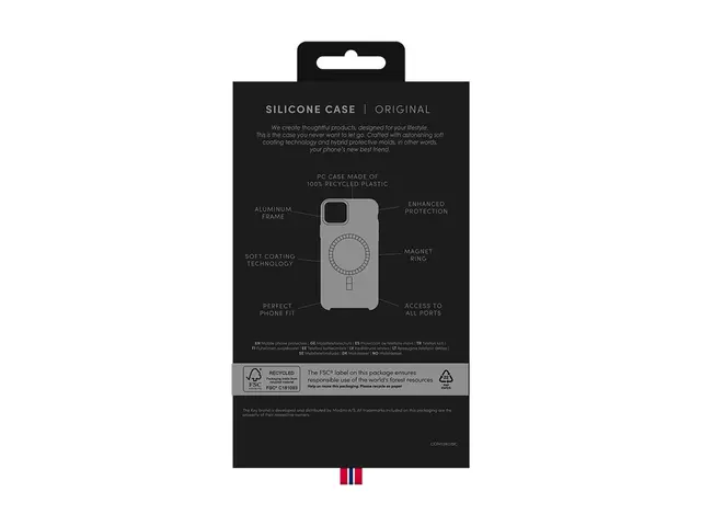 KEY - Baksidedeksel for mobiltelefon antibakteriell MagSafe-samsva...