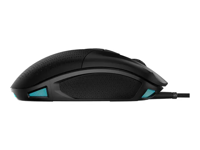 CORSAIR Gaming NIGHTSWORD RGB FPS/MOBA - Mus - optisk - 8 knapper ...
