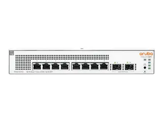 HPE Networking Instant On 1930 8G Class4 PoE 2SFP 124W Switch Switch - L3 - Styrt - 8 x 10/100/1000 (PoE) + 2 x Gigabit SFP - rackmonterbar - PoE (124 W)