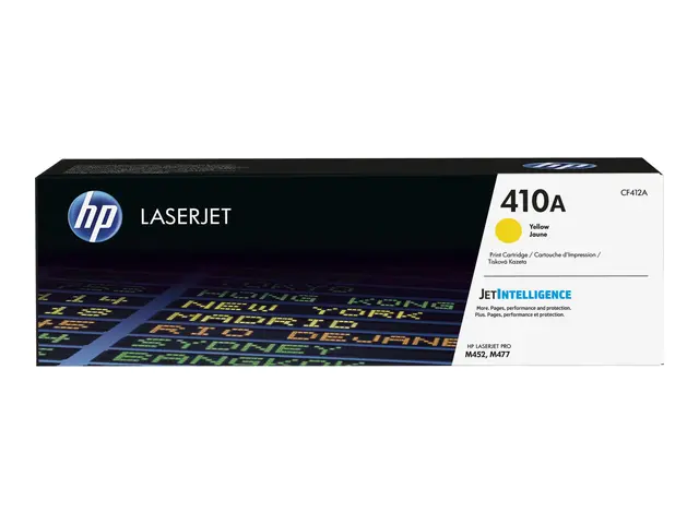 HP 410A - Gul - original - LaserJet - tonerpatron (CF412A) - for C...